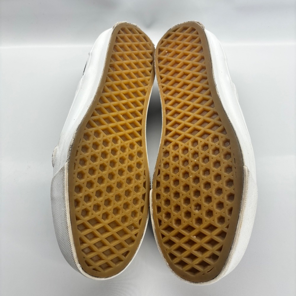 Vans Slip-On Women Size 7 Black Polka Dot Vault Originals Sneakers - Picture 8 of 9